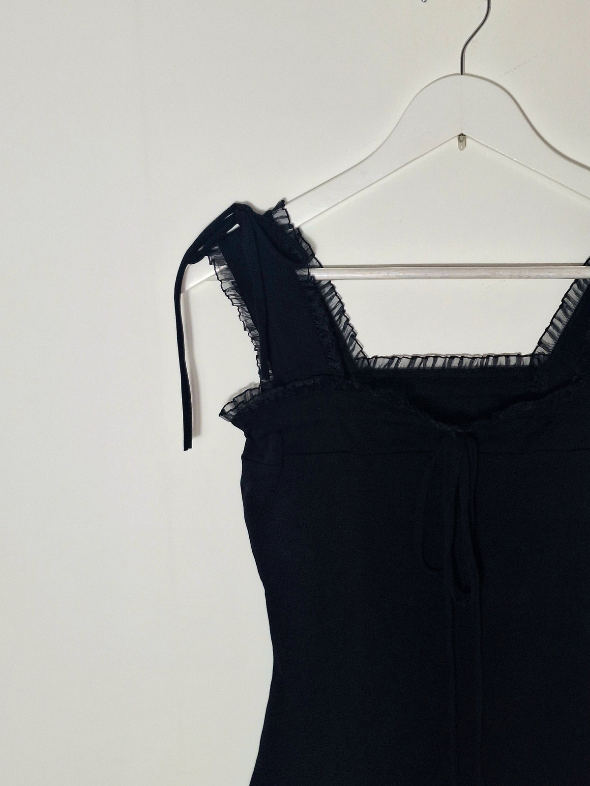 Top black with black lace
