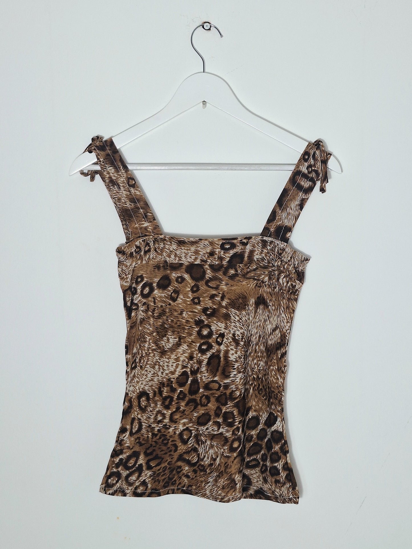 Top cheetah print