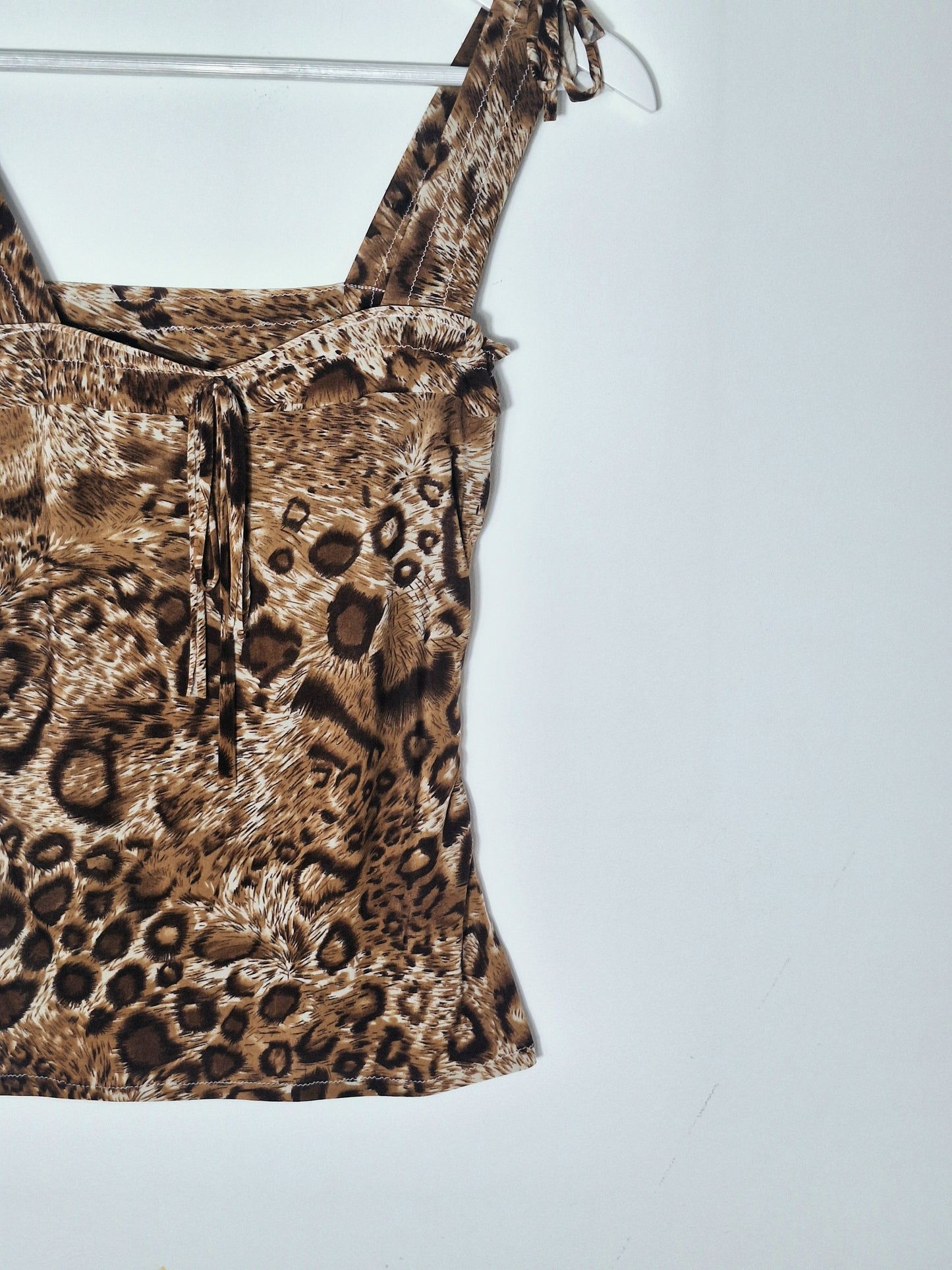 Top cheetah print
