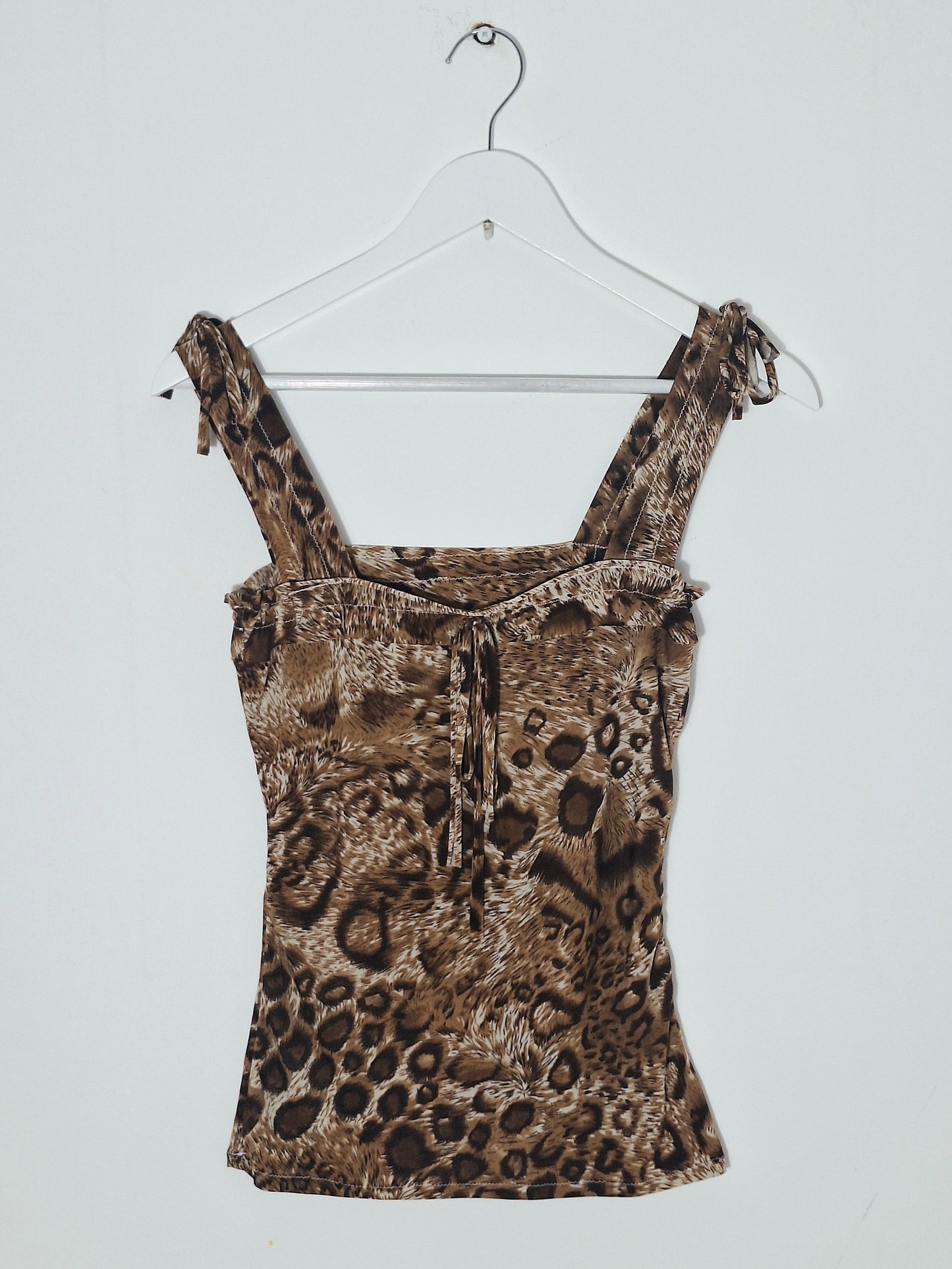 Top cheetah print