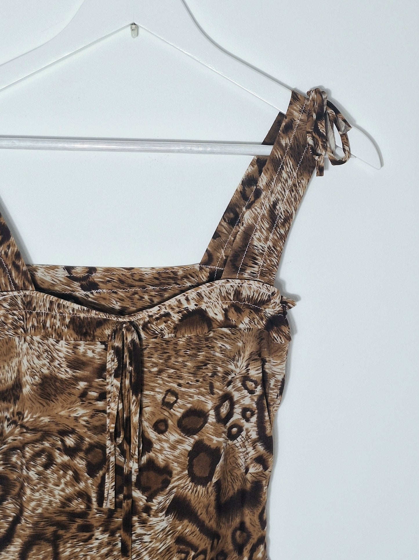 Top cheetah print